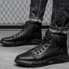 Randy – Moderne schwarze Stiefel