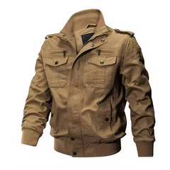 Lässige Outdoor-Cargojacke für Herren