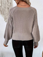 Strickjacke mit Knöpfen