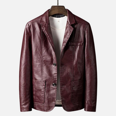 Elegante Lederjacke für Herren