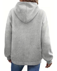 Sweatshirt mit Kapuze und Taschen