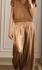 Elegantes Set aus Oberteil und Hose (neueste Kollektion) 