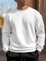 Andrew - Einfarbiges Herren-Sweatshirt mit Rundhalsausschnitt 