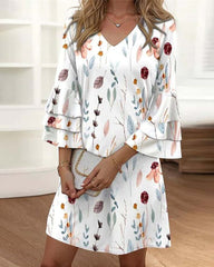 Kleid mit süßen Prints für Damen