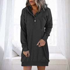 ALLEGRA – Lässiges Hoodie-Kleid