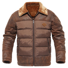 Lederjacke „Mythos Maximal“. 