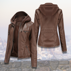 Kayla – Bequeme Lederjacke 