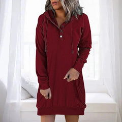 ALLEGRA – Lässiges Hoodie-Kleid