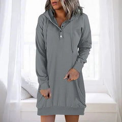 ALLEGRA – Lässiges Hoodie-Kleid