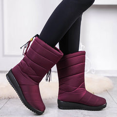 Super warme, weiche Winterstiefel für Damen 