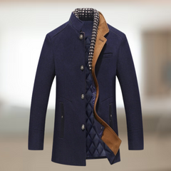 Ullblandning Business Casual Trenchcoats i kashmir