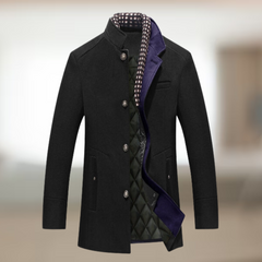 Ullblandning Business Casual Trenchcoats i kashmir