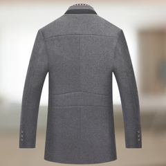 Ullblandning Business Casual Trenchcoats i kashmir