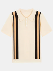 Gestreiftes Pullover-Polo