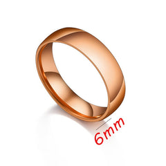 Antonios Edelstahl-Goldring für Herren