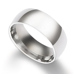 Antonios Edelstahl-Goldring für Herren